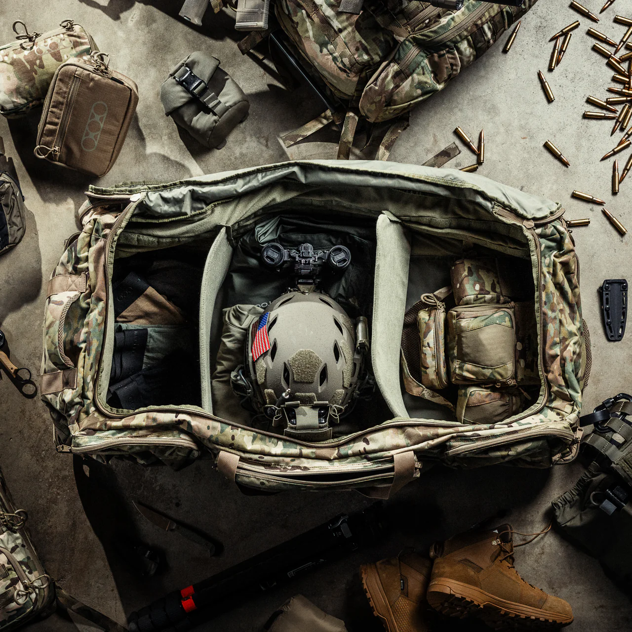 Eberlestock Hercules Duffel - Tactical Rolling Gear Bag | LOF Defence